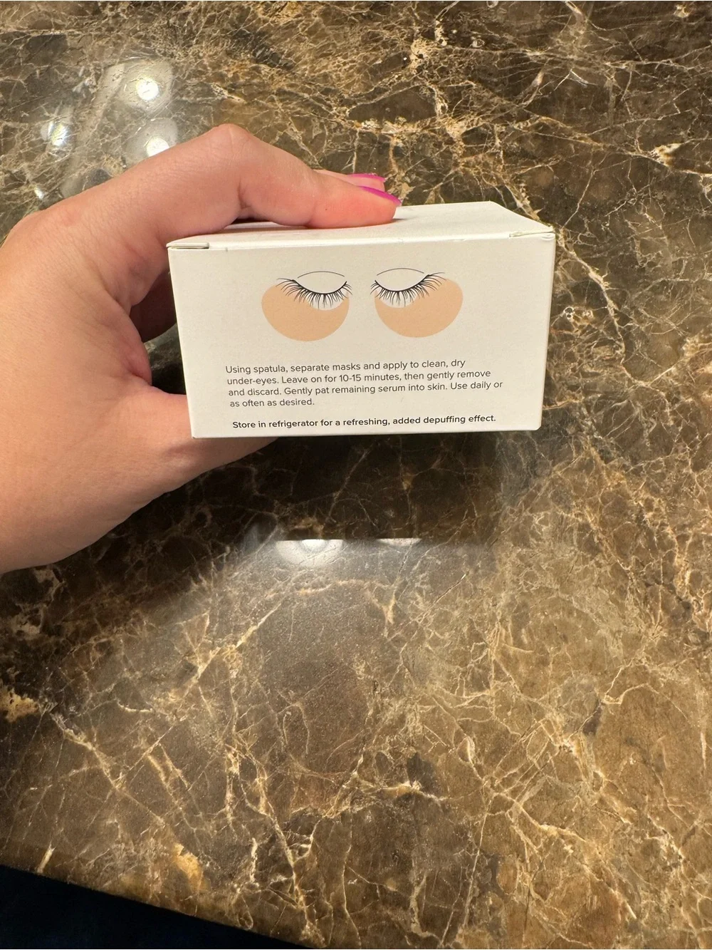 DRMTLGY Renew Brightening Eye Masks - White